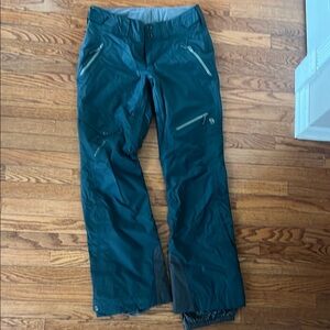 Mountain Hardware Dark Green Ski Pants